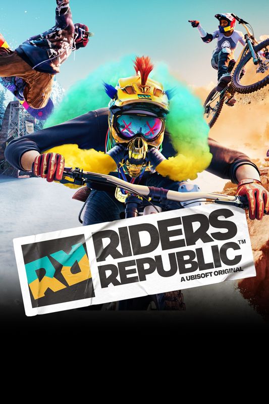 Riders Republic box art for Xbox Series X